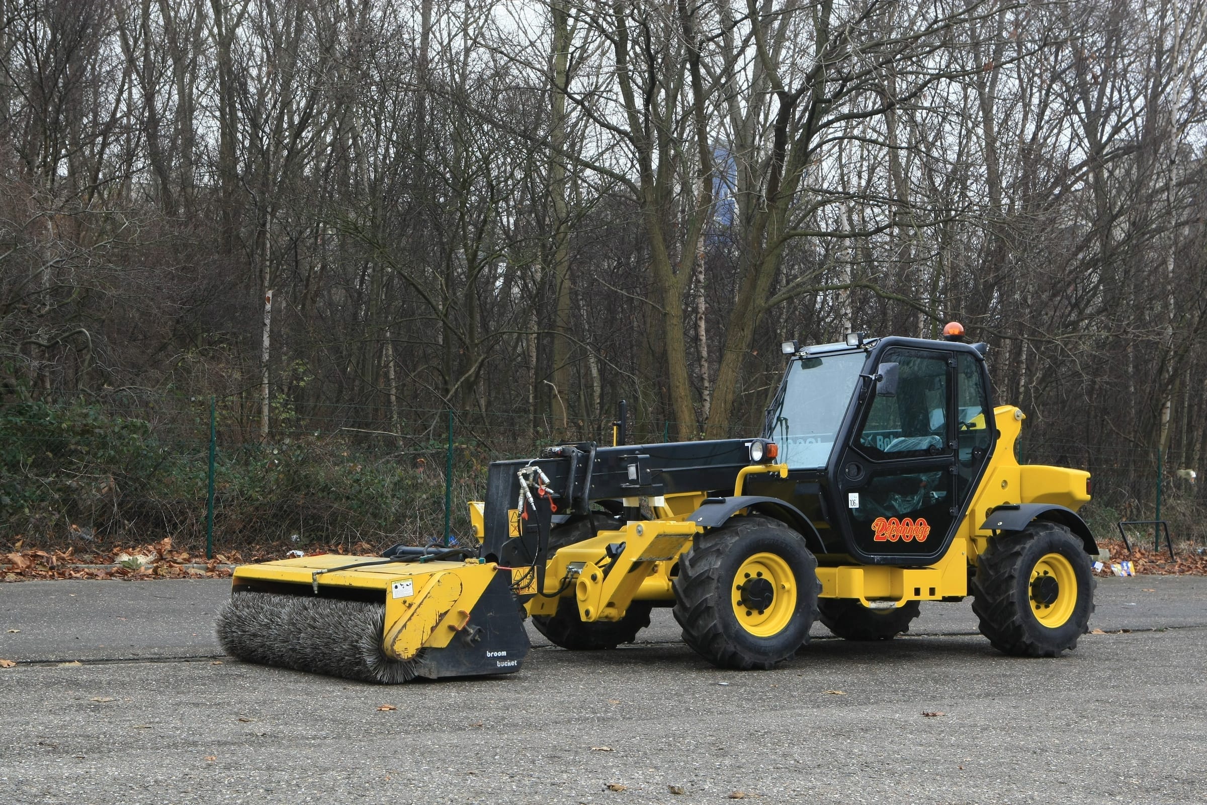 Bobcat minilader ingezet als ondersteunend materieel